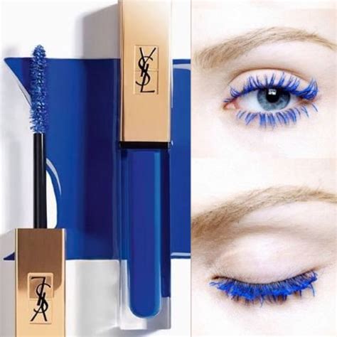 yves Saint Laurent blue mascara